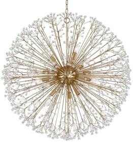 Candelabru LUX design modern DUNKIRK alama antichizata, cu 16 surse de lumina