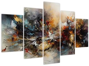 Tablou - Grafică abstractă (150x105 cm)