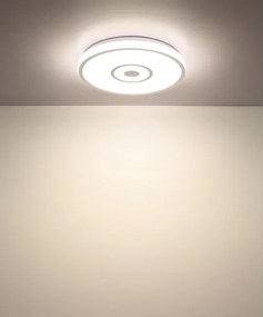 Globo 48580R - Plafonieră LED CALLIE LED/24W/230V Ø 38 cm crom mat