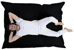Fotoliu puf pentru grădină Giant Cushion 140x180 - Black