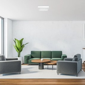 Plafoniera LED moderna Lauri L-21,5cm alb