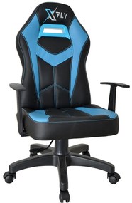 Fotoliu de birou gaming Vamivo 3 (albastru + negru) . 1093821