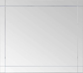 vidaXL Oglindă de perete, 100 x 60 cm, sticlă