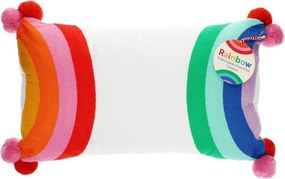 Pernă pentru copii din amestec de bumbac 50x33 cm Rainbow – Rex London
