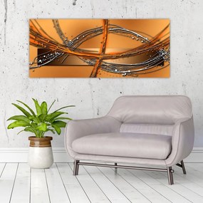 Tablou abstact (120x50 cm)