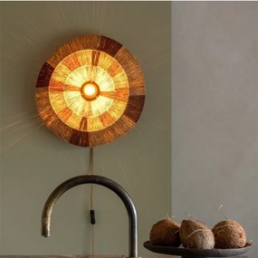 Aplica boho style Serengeti 45x12cm nat/brown, S