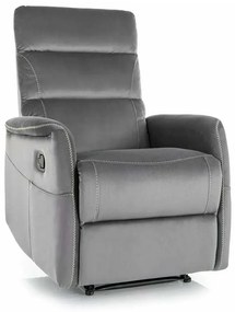 Scaun de masaj Vinci Velvet, gri