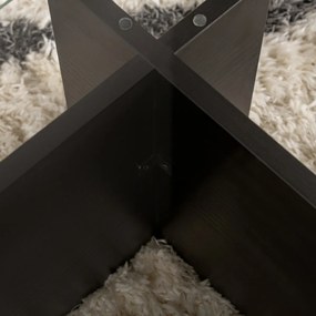 Măsuță de conferință Flavio Wooden Black