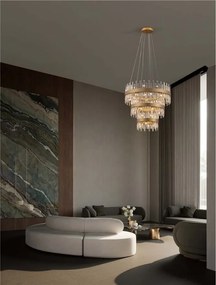 Lustra suspendata eleganta design modern Crown 75cm