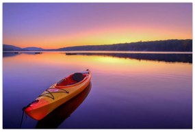Tablou - Kayak pe lac (90x60 cm)