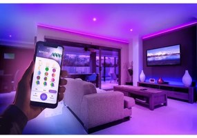 Bandă LED RGBW inteligentă dimabilă 5m Retlux LED/230V Wi-Fi Tuya + telecomandă