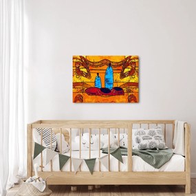 Tablou - Pictură străveche (70x50 cm)