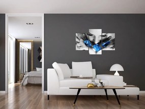 Tablou cu portretul femeii cu pietre (90x60 cm)