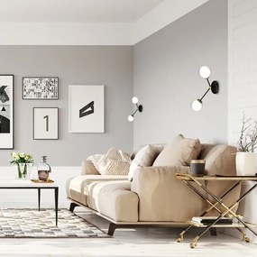 Aplică JOY 2xE14/40W/230V negru/aurie