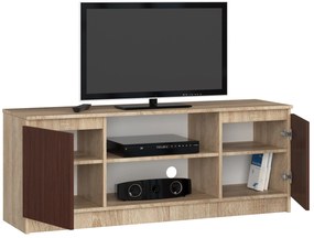 Măsuță TV Dariel (Stejar sonoma + wenge). 1069395