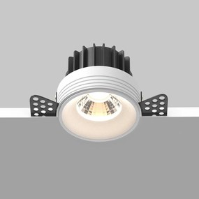 Spot LED incastrabil design tehnic Round D-11,5cm alb