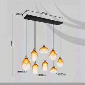 Lustra suspendata design modern SALVY 8L