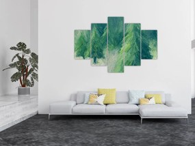 Tablou - Conifere pictate (150x105 cm)