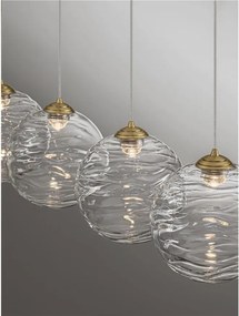 Lustra LED liniara design decorativ 3000K BLAZIK