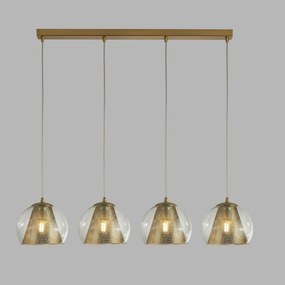 Lustra cu 4 pendule design modern Conio 8274-4SB SRT