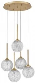 Suspensie moderna 5 becuri G9 Mirano 9260212 Nova Luce