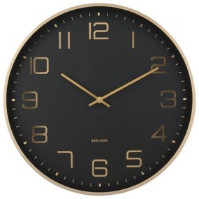 Ceas de perete ø 40 cm Elegance Glow – Karlsson