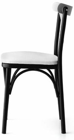 Set de scaune de sufragerie Ekol White, 4 buc.