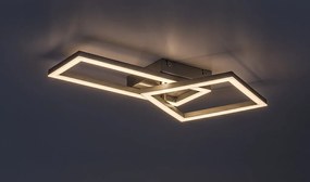 Plafoniera LED design geometric Ellinor 50x30cm