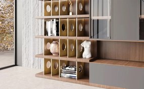 Unitate TV lemn masiv Capella 960 x 64 cm