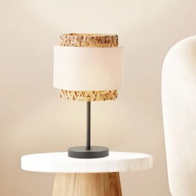 Lampă de masă Brilliant WATERLILLY 1xE27/60W/230V crem