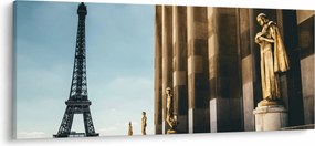Tabou din piața Trocader, Paris (120x50 cm)