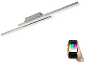 Lustră LED RGB aplicată dimabilă FRAIOLI-C 2xLED/17W/230V Eglo 97906