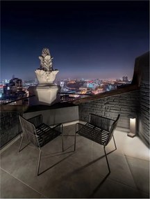 Stalp LED mic pentru exterior design modern IP65 Aran