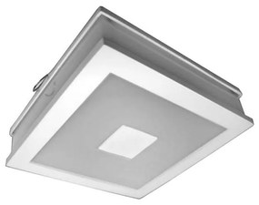 Corp de iluminat LED încastrat SLATER LED/12W/230V 4500K 12x12 cm