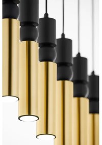 Lustră pe cablu Jupiter 2008 ALAS 6xGU10/10W/230V auriu/negru