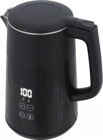 HOMCOM Fierbător electric, 1,7L, Încălzire rapidă, 3000W, cu afișaj LED, funcție de menținere la cald, protecție la funcționare în gol, fără PTFE | Aosom Romania