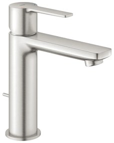 Baterie lavoar Grohe Lineare marimea S crom periat Supersteel cu ventil Pop-Up