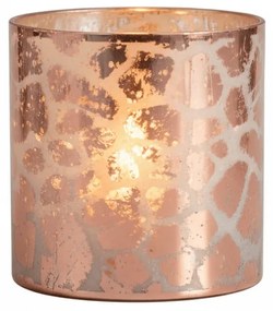 Sfesnic din sticla roz DESIREE GIRAFFE