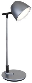Lampa de birou aluminiu, plastic gri inchis LED CCT CASALA