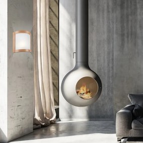 Aplică ELODIE 1xE27/60W/230V stejar