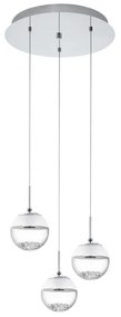 Eglo 93709 - LED Lustra MONTEFIO 1 3xLED/5W/230V