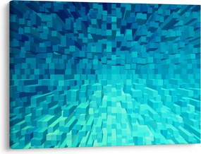 Tabloul - cuburi abstracte (70x50 cm)