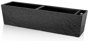 Flower Lover Ghiveci cu auto-irigare Supreme Stoneantracit, 75 cm, 75 cm