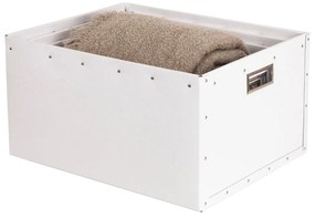 Cutii de depozitare albe 3 buc. din carton Ture – Bigso Box of Sweden