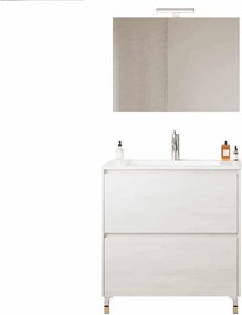 Set lemn masiv Mobilier Baie Lemon Configurabil - 100 cm