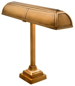 Lampa de masa clasica, finisaj antique brass, Banker 103777 HZ