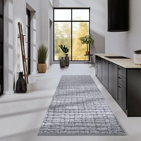 Covor tip traversă gri 80x240 cm Artistique Light Grey – Elle Decoration