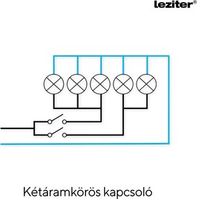 Nova comutator candelabru 10A 250V fără cadru 105 gri
