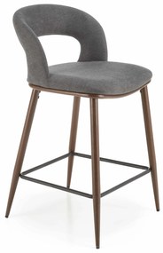 Scaun tip bar Harriet (Gri + Nuc). Promo -6%. 1049519