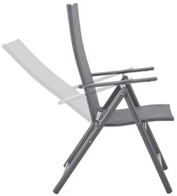Juskys Set de 2 scaune Calena - antracit